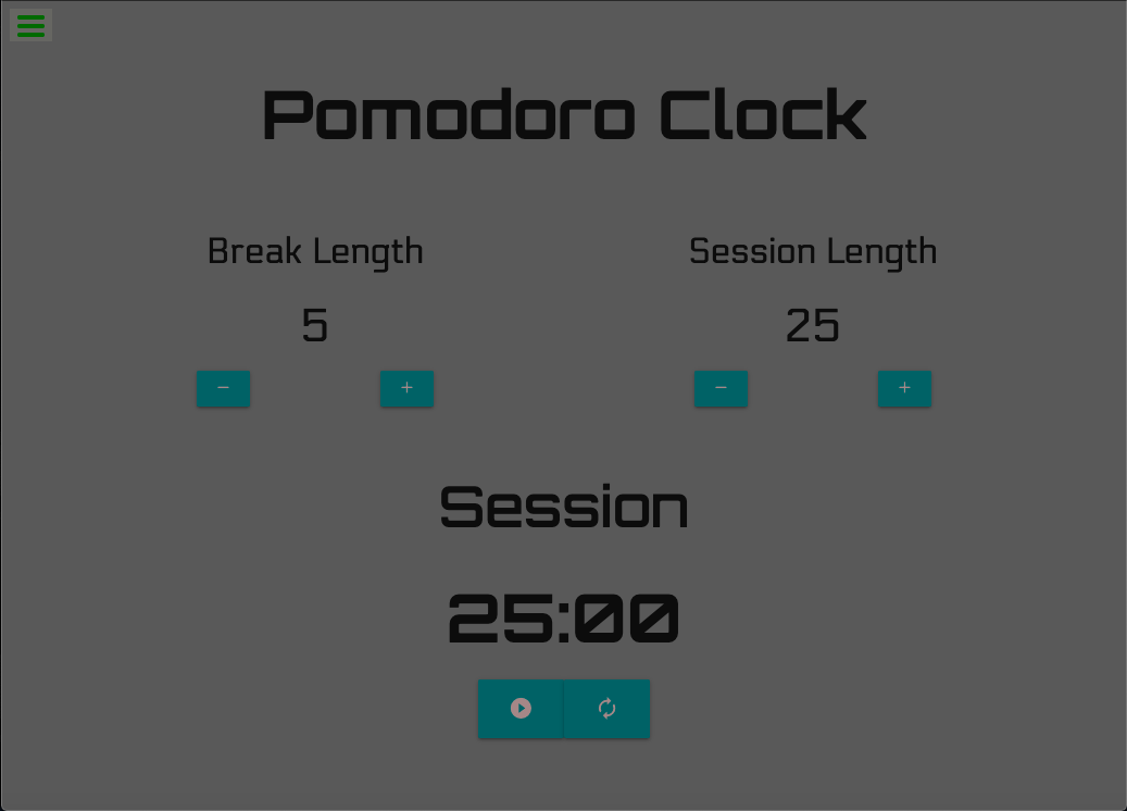 Pomodoro Clock